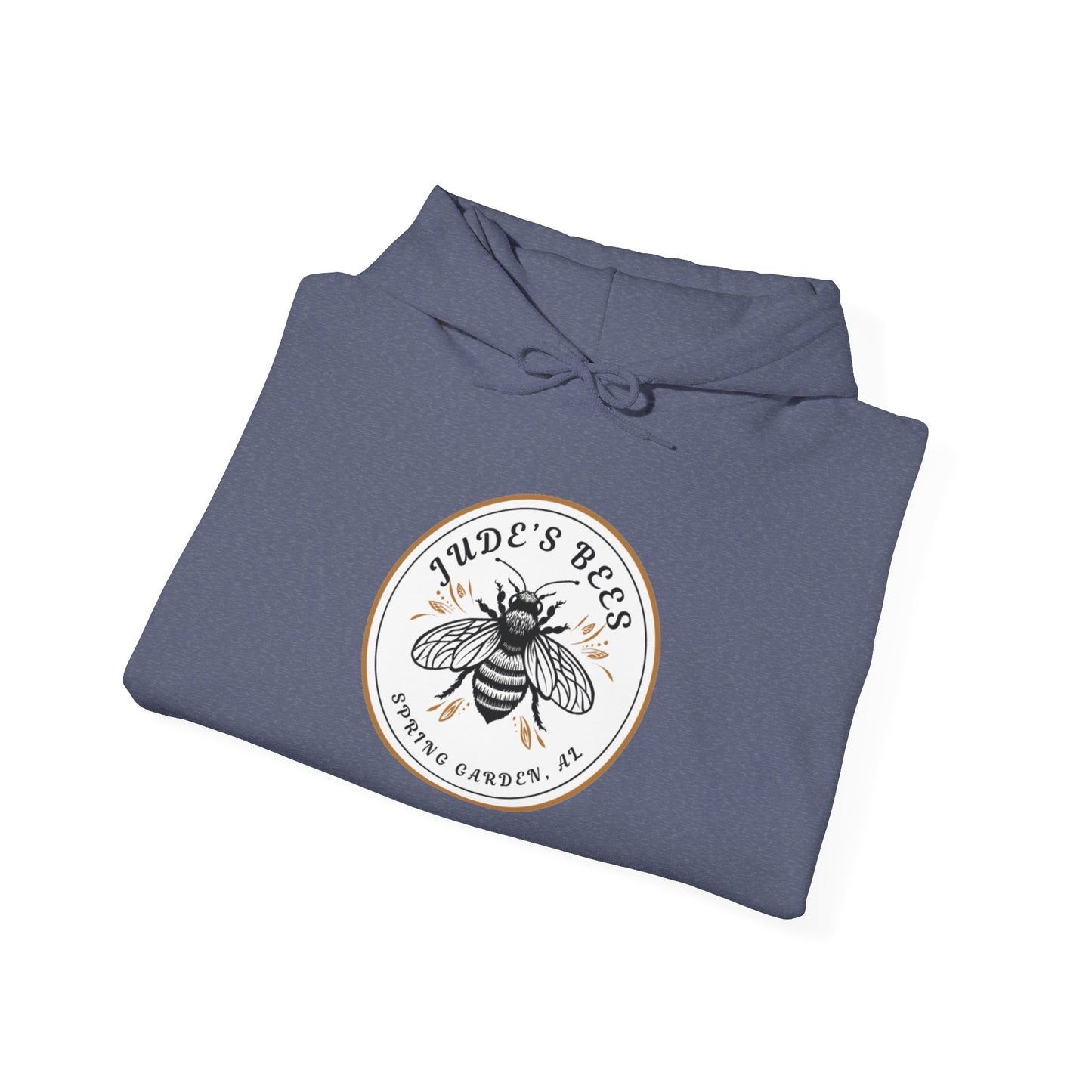 Jude's Bees Cozy Hooded Sweatshirt - Soft, Warm, Bee-Inspired Pullover