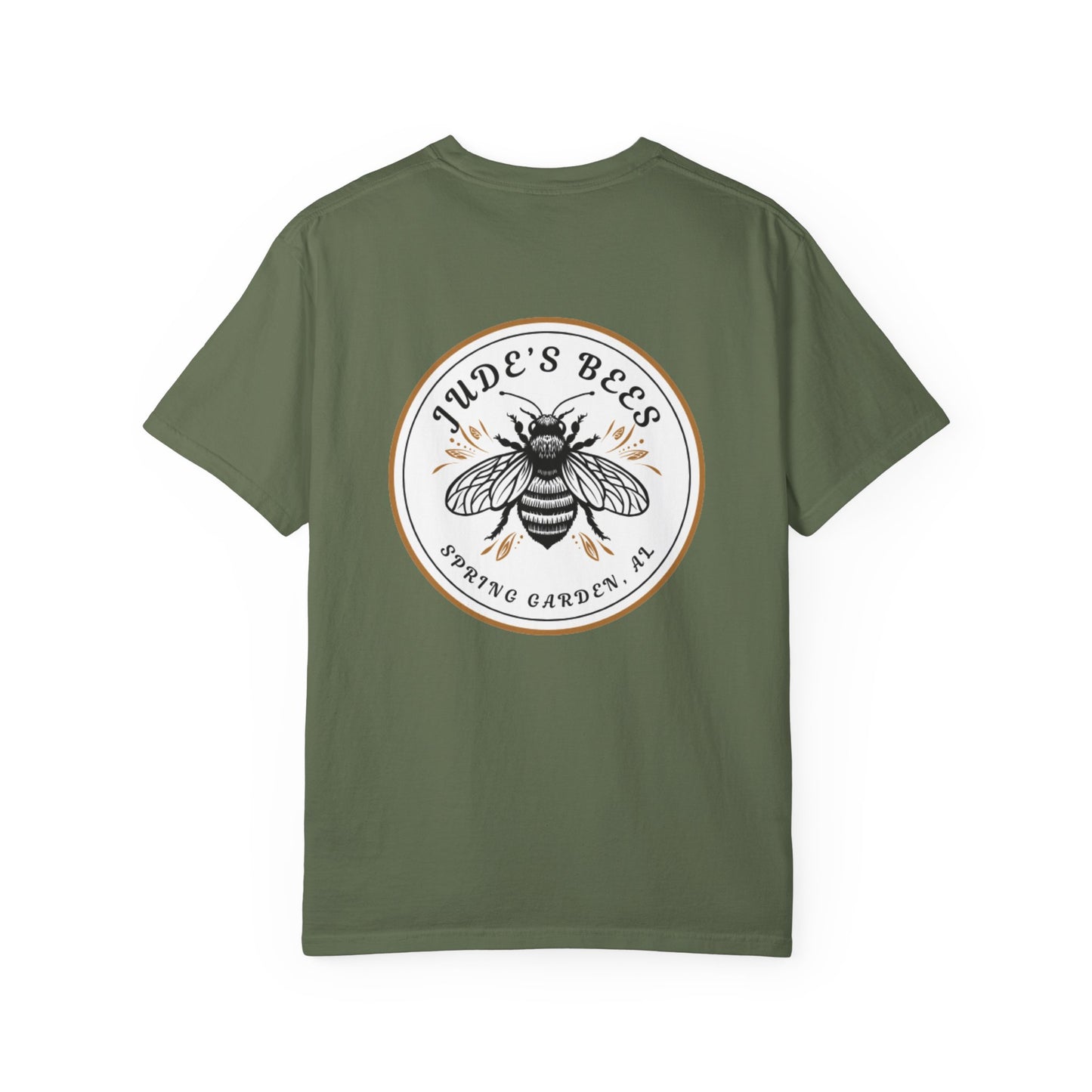 Jude's Bees is Buzzing with Style: Custom Unisex Bee T-Shirt for Nature Lovers, Gift for Gardeners, Summer Essential, Bee Enthusiast Tee, [...]