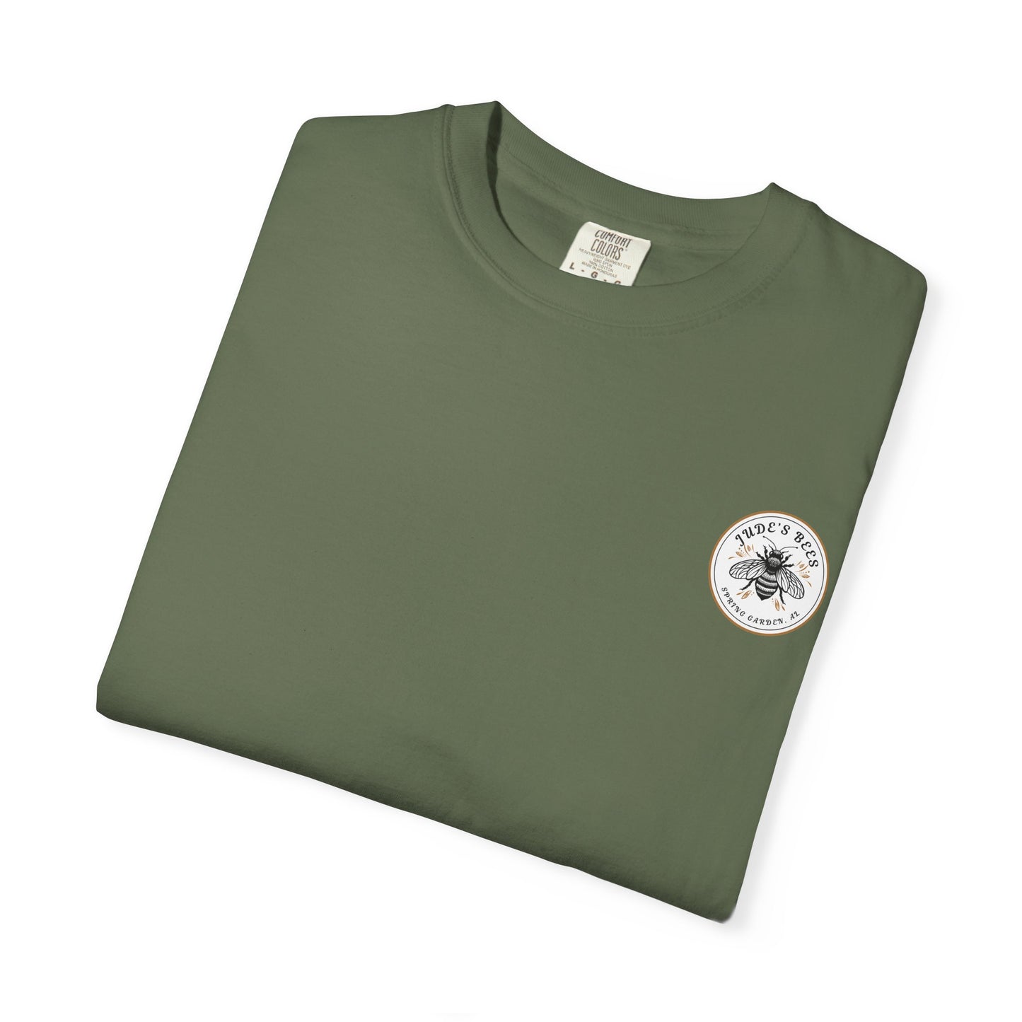 Jude's Bees is Buzzing with Style: Custom Unisex Bee T-Shirt for Nature Lovers, Gift for Gardeners, Summer Essential, Bee Enthusiast Tee, [...]