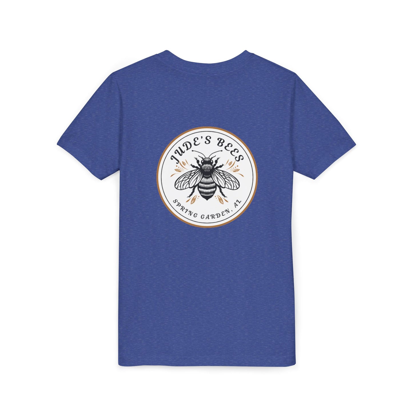 Jude's Bees Youth Bee Graphic Tee, Cute Kids Shirt, Insect Lover Gift, Summer Fashion, Trendy Playwear