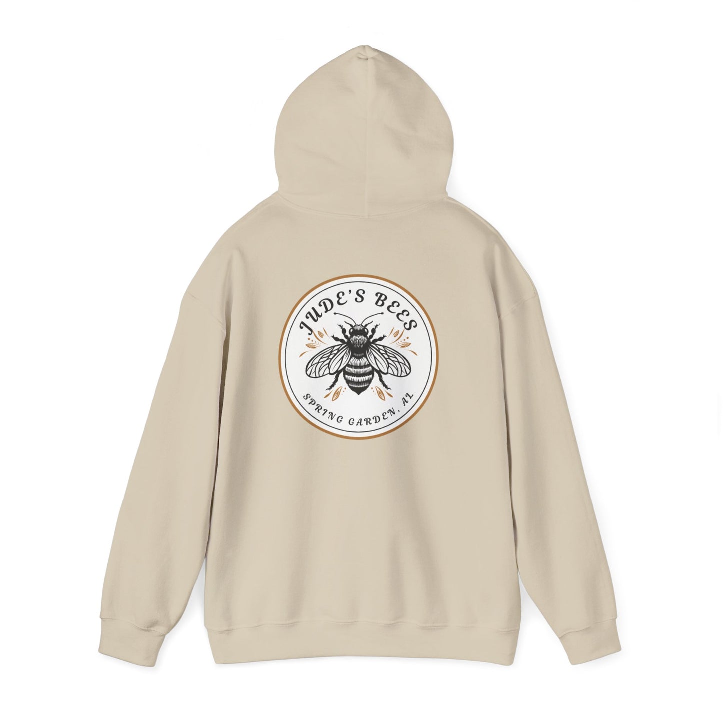 Jude's Bees Cozy Hooded Sweatshirt - Soft, Warm, Bee-Inspired Pullover