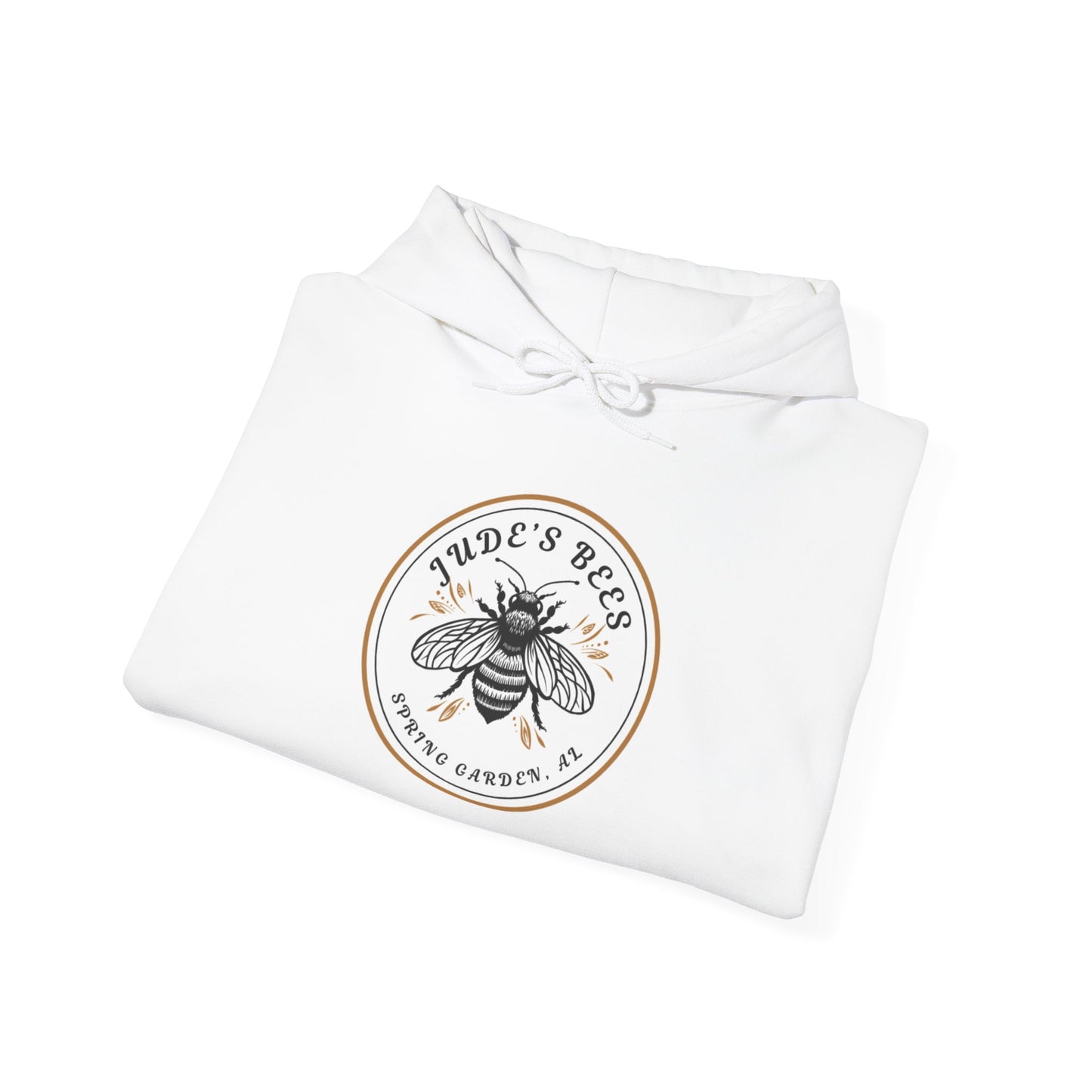Jude's Bees Cozy Hooded Sweatshirt - Soft, Warm, Bee-Inspired Pullover