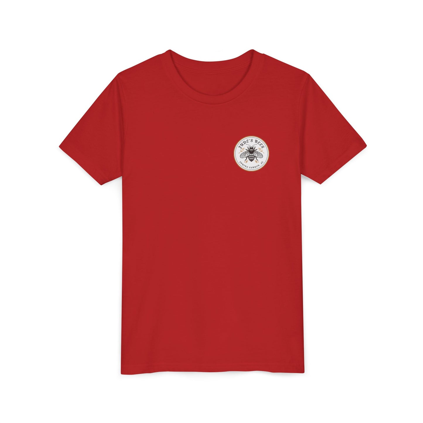 Jude's Bees Youth Bee Graphic Tee, Cute Kids Shirt, Insect Lover Gift, Summer Fashion, Trendy Playwear