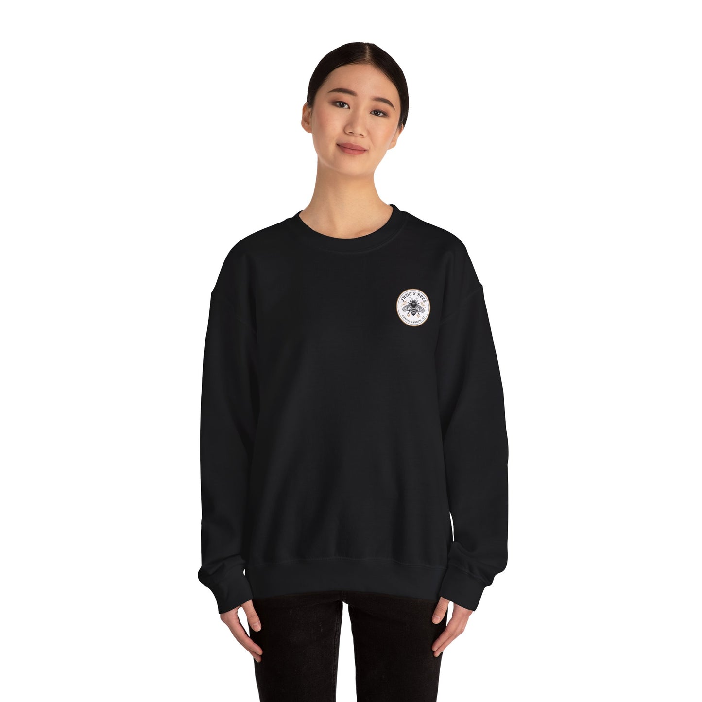 Jude's Bees -Inspired Unisex Crewneck Sweatshirt, Cozy Sweatshirt, Gift for Beekeepers, Cute Bee Design, Perfect for Fall