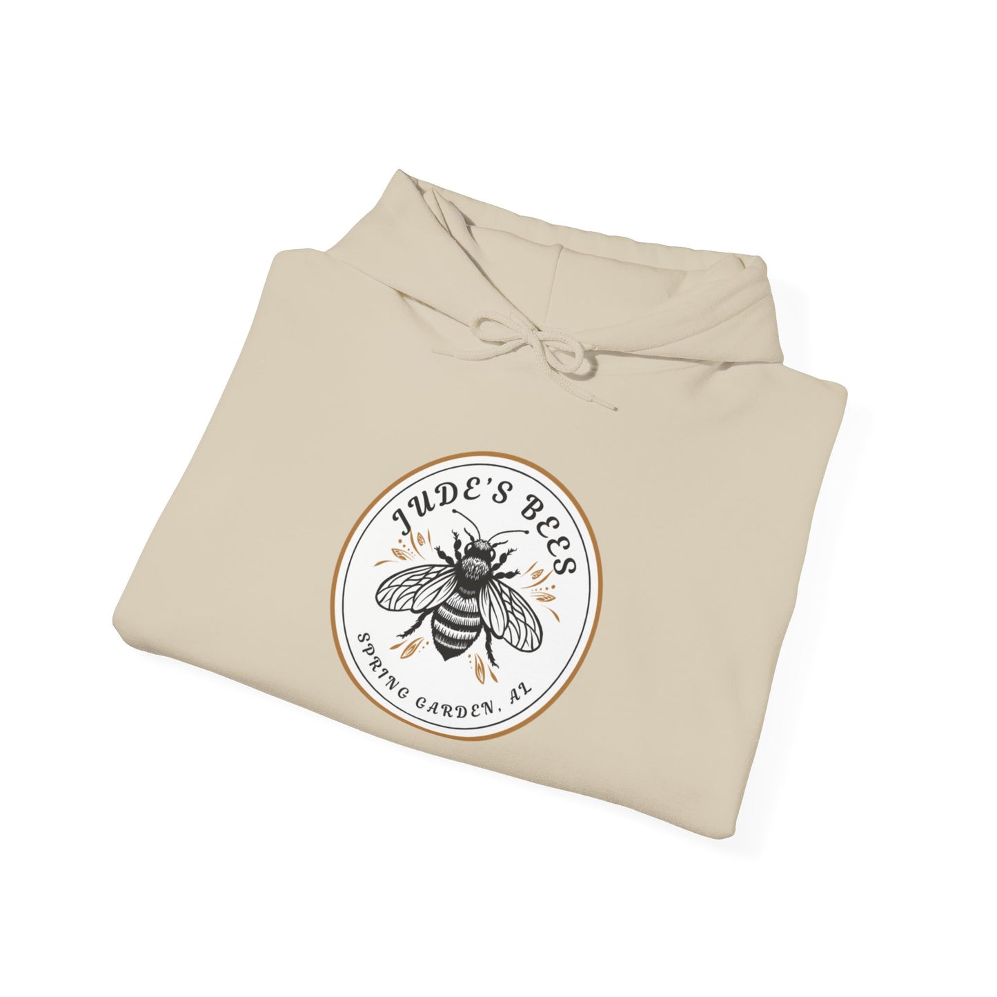 Jude's Bees Cozy Hooded Sweatshirt - Soft, Warm, Bee-Inspired Pullover