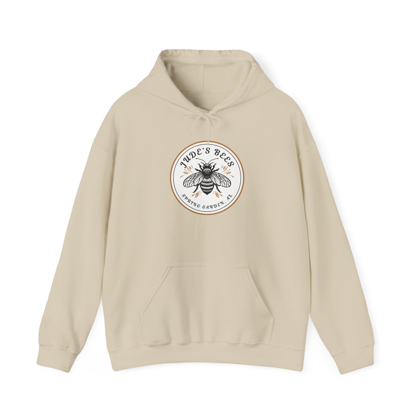 Jude's Bees Cozy Hooded Sweatshirt - Soft, Warm, Bee-Inspired Pullover