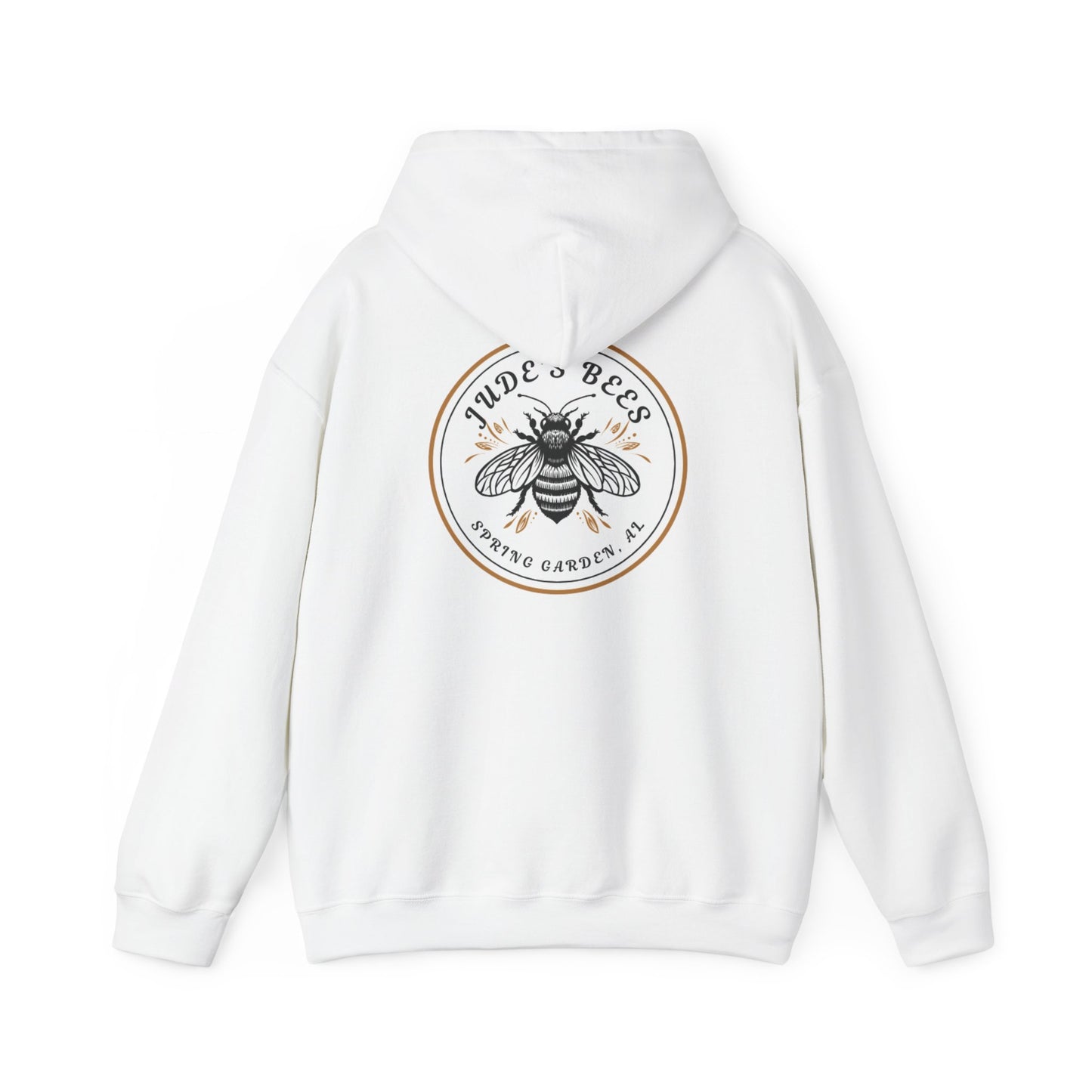 Jude's Bees Cozy Hooded Sweatshirt - Soft, Warm, Bee-Inspired Pullover