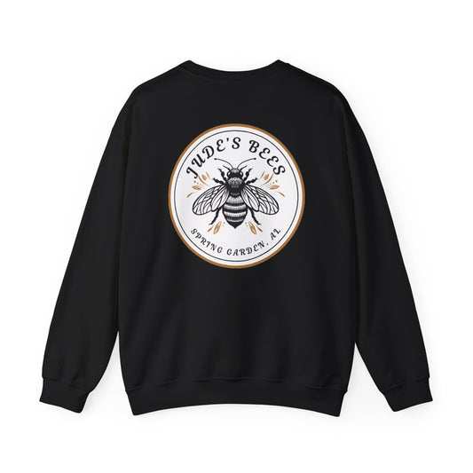 Jude's Bees -Inspired Unisex Crewneck Sweatshirt, Cozy Sweatshirt, Gift for Beekeepers, Cute Bee Design, Perfect for Fall