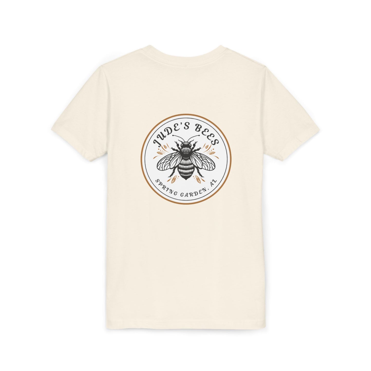 Jude's Bees Youth Bee Graphic Tee, Cute Kids Shirt, Insect Lover Gift, Summer Fashion, Trendy Playwear