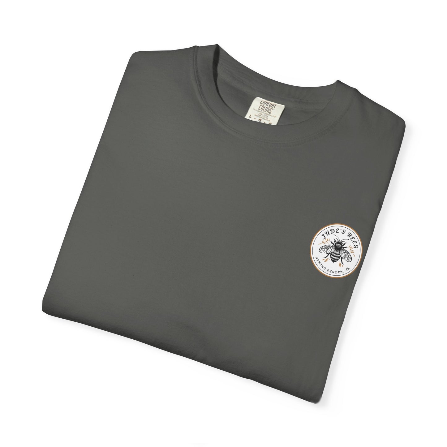 Jude's Bees is Buzzing with Style: Custom Unisex Bee T-Shirt for Nature Lovers, Gift for Gardeners, Summer Essential, Bee Enthusiast Tee, [...]