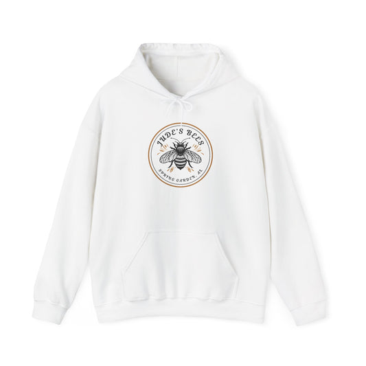 Jude's Bees Cozy Hooded Sweatshirt - Soft, Warm, Bee-Inspired Pullover