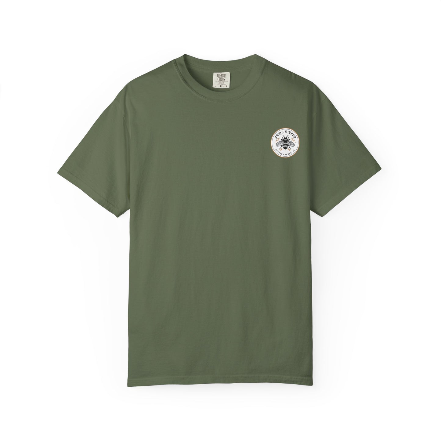 Jude's Bees is Buzzing with Style: Custom Unisex Bee T-Shirt for Nature Lovers, Gift for Gardeners, Summer Essential, Bee Enthusiast Tee, [...]
