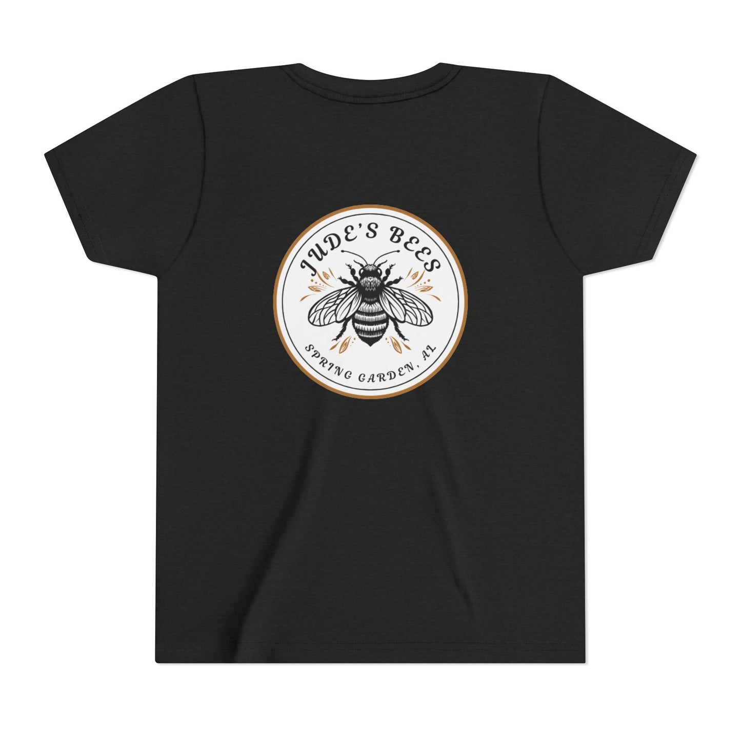 Jude's Bees Youth Bee Graphic Tee, Cute Kids Shirt, Insect Lover Gift, Summer Fashion, Trendy Playwear