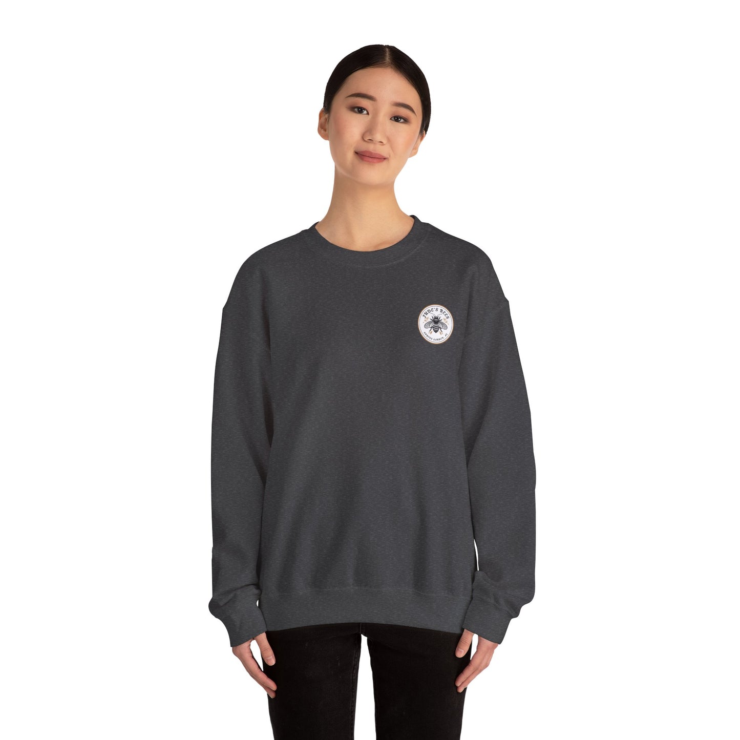 Jude's Bees -Inspired Unisex Crewneck Sweatshirt, Cozy Sweatshirt, Gift for Beekeepers, Cute Bee Design, Perfect for Fall