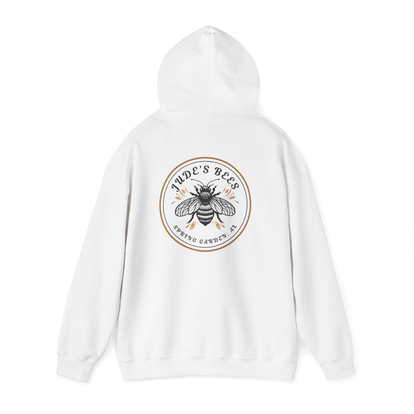 Jude's Bees Cozy Hooded Sweatshirt - Soft, Warm, Bee-Inspired Pullover