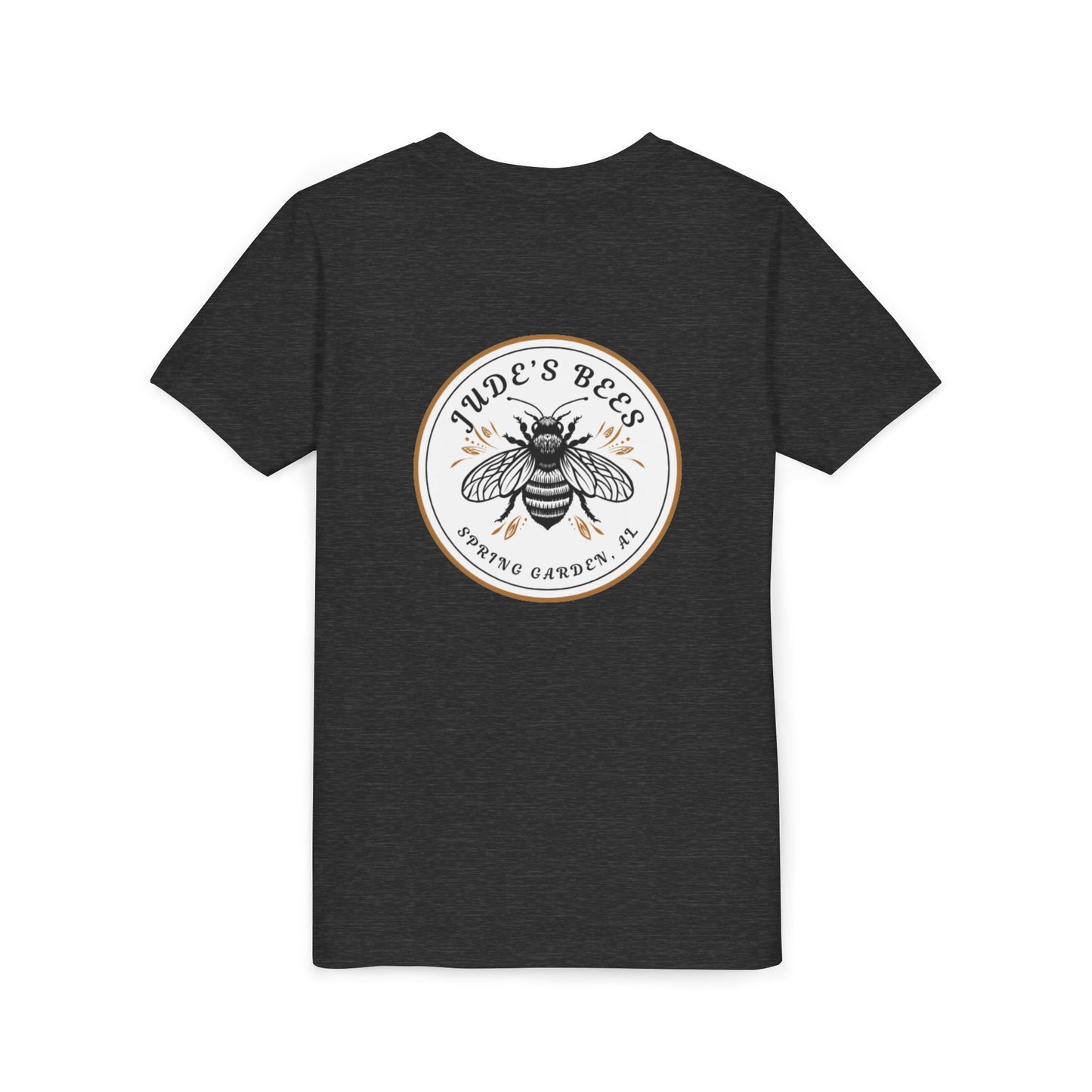 Jude's Bees Youth Bee Graphic Tee, Cute Kids Shirt, Insect Lover Gift, Summer Fashion, Trendy Playwear