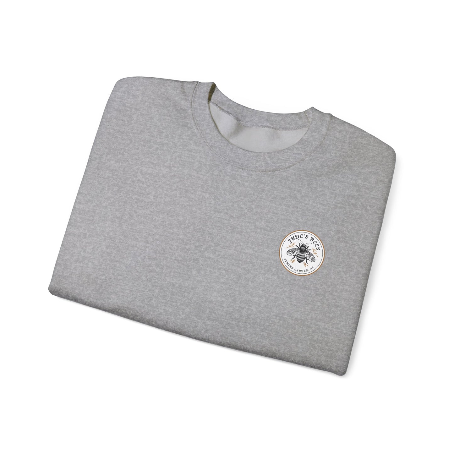 Jude's Bees -Inspired Unisex Crewneck Sweatshirt, Cozy Sweatshirt, Gift for Beekeepers, Cute Bee Design, Perfect for Fall