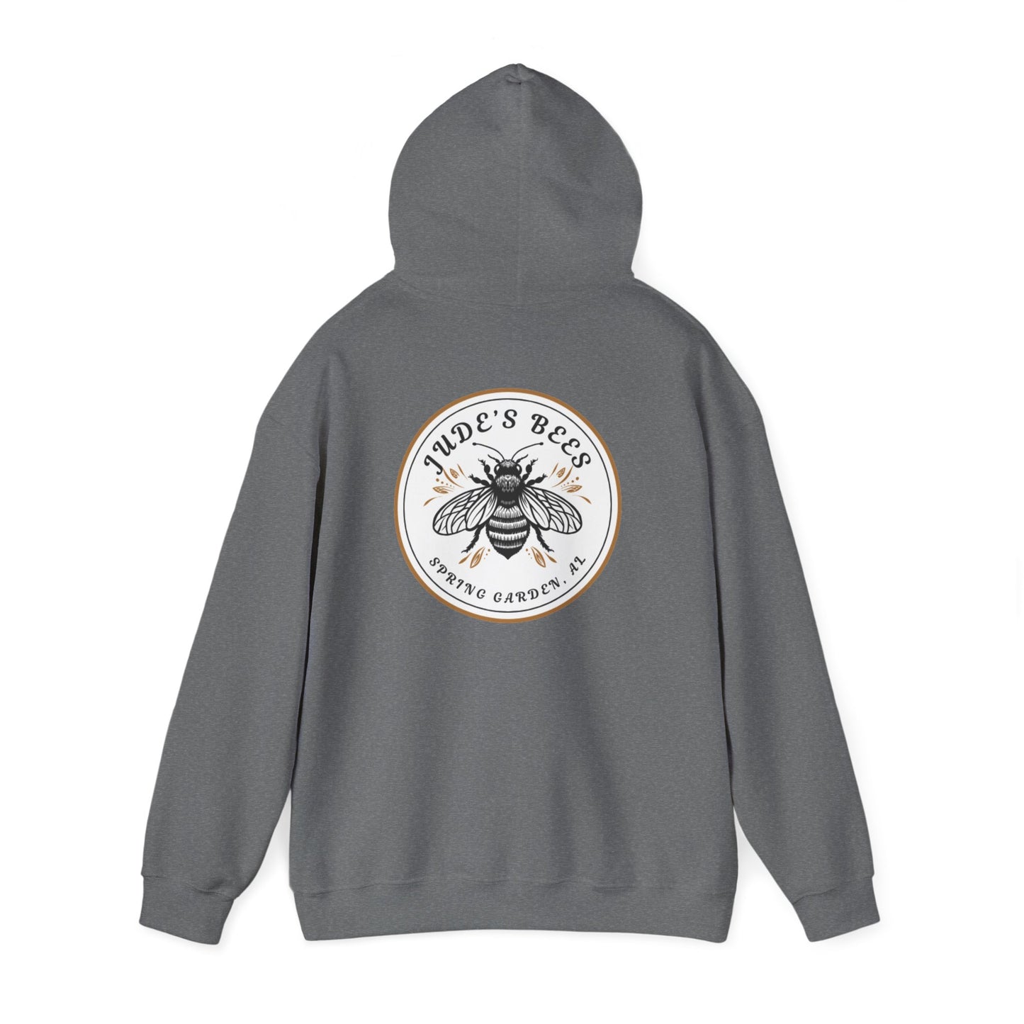 Jude's Bees Cozy Hooded Sweatshirt - Soft, Warm, Bee-Inspired Pullover
