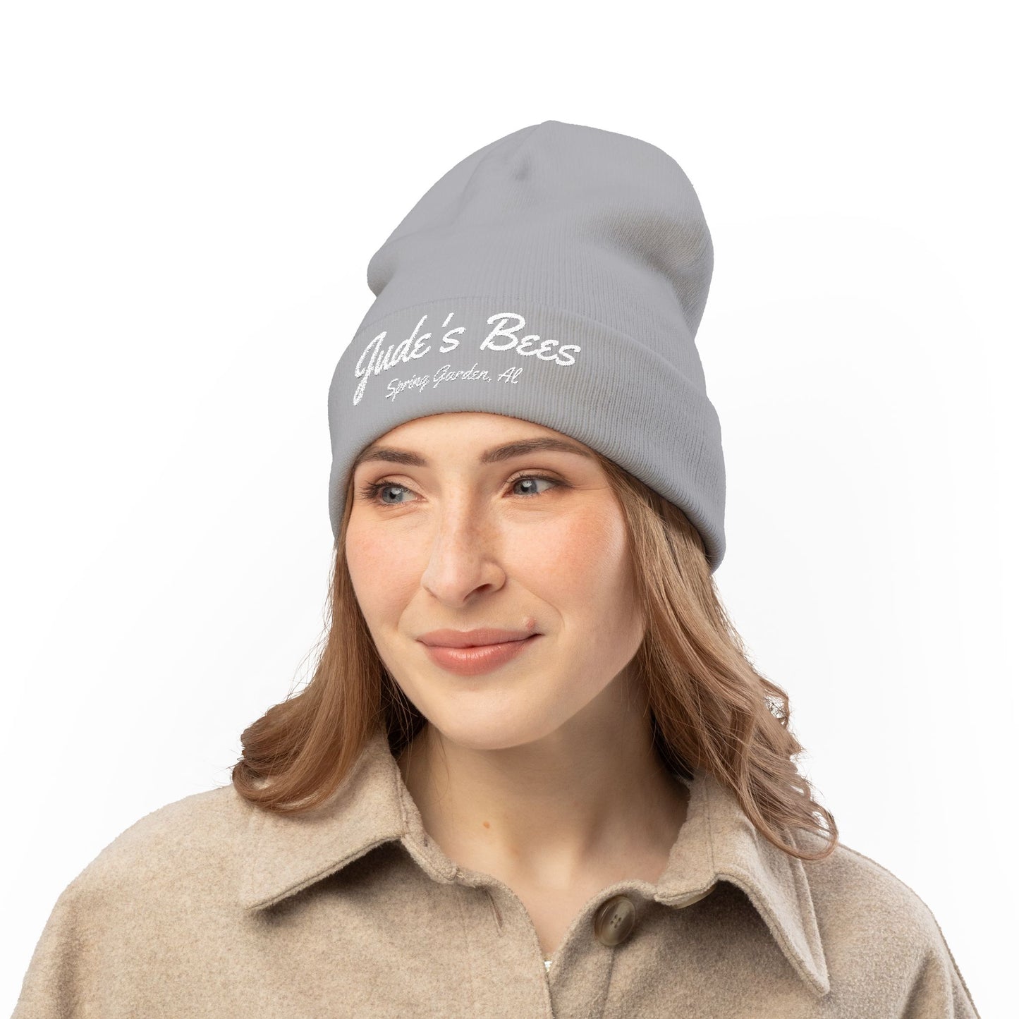 Jude's Bees Embroidery, Custom Winter Hat, Cozy Headwear, Perfect Birthday Gift, Winter Accessory, Bee [...]