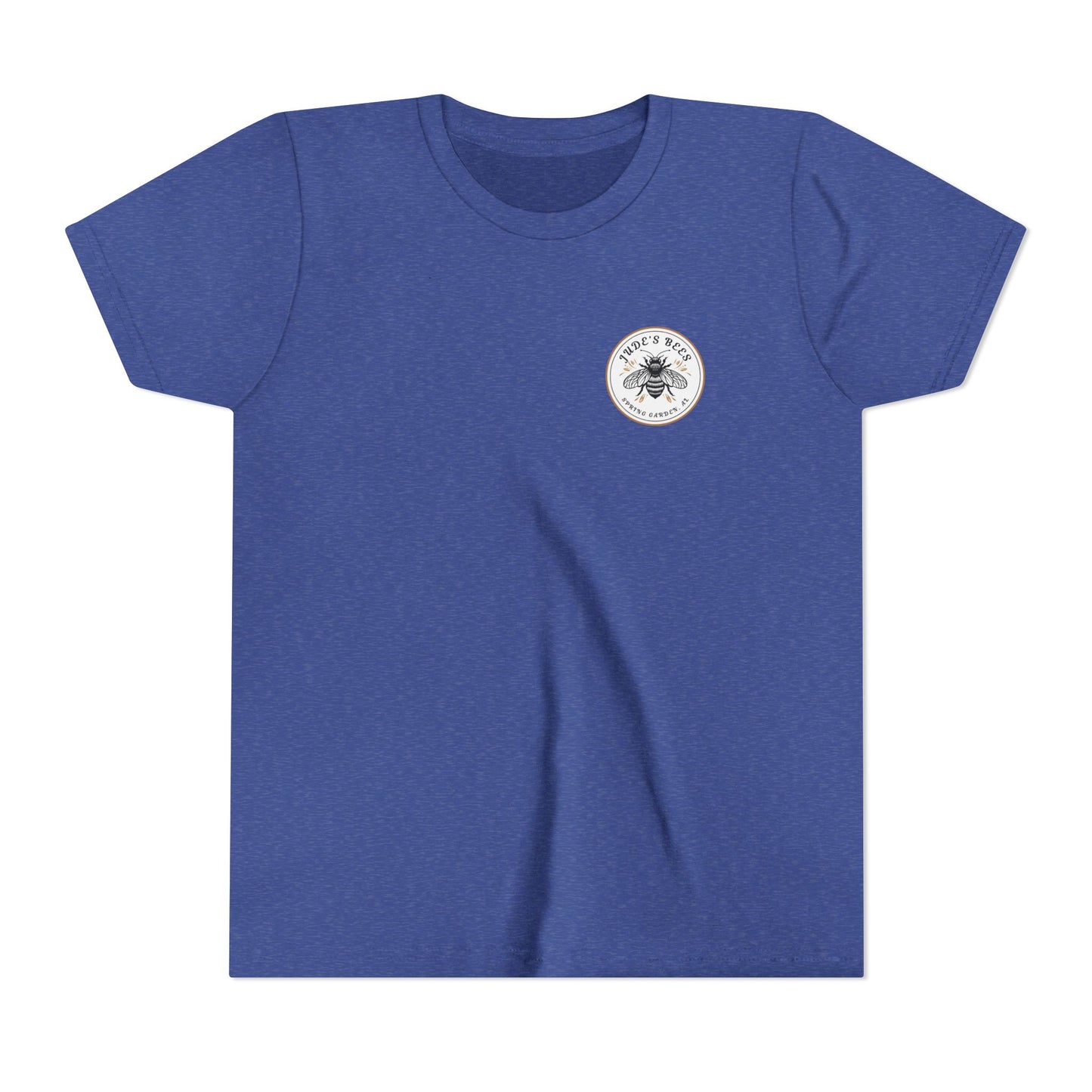 Jude's Bees Youth Bee Graphic Tee, Cute Kids Shirt, Insect Lover Gift, Summer Fashion, Trendy Playwear