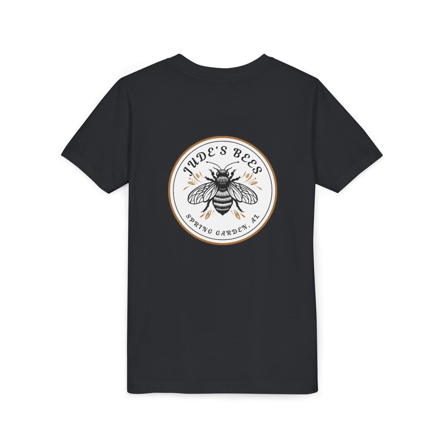 Jude's Bees Youth Bee Graphic Tee, Cute Kids Shirt, Insect Lover Gift, Summer Fashion, Trendy Playwear