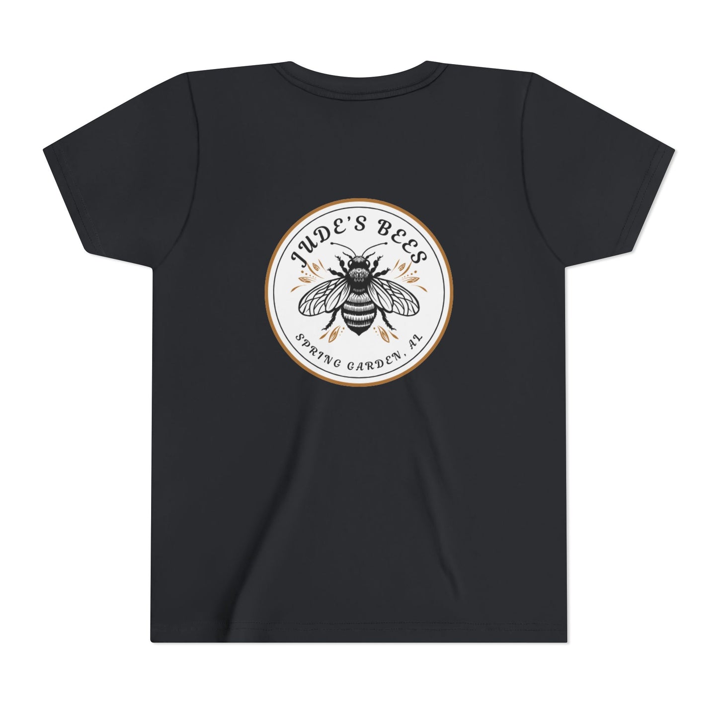 Jude's Bees Youth Bee Graphic Tee, Cute Kids Shirt, Insect Lover Gift, Summer Fashion, Trendy Playwear