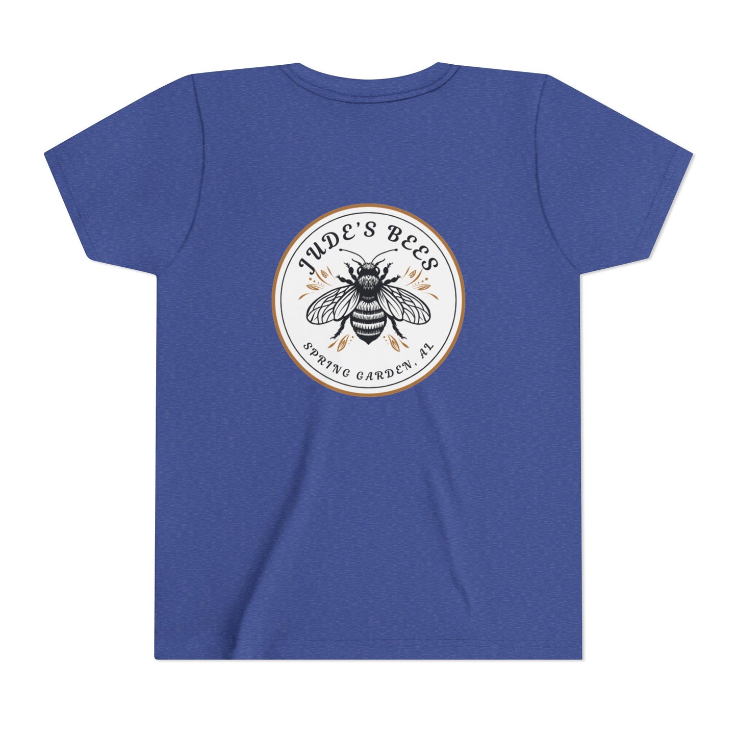 Jude's Bees Youth Bee Graphic Tee, Cute Kids Shirt, Insect Lover Gift, Summer Fashion, Trendy Playwear