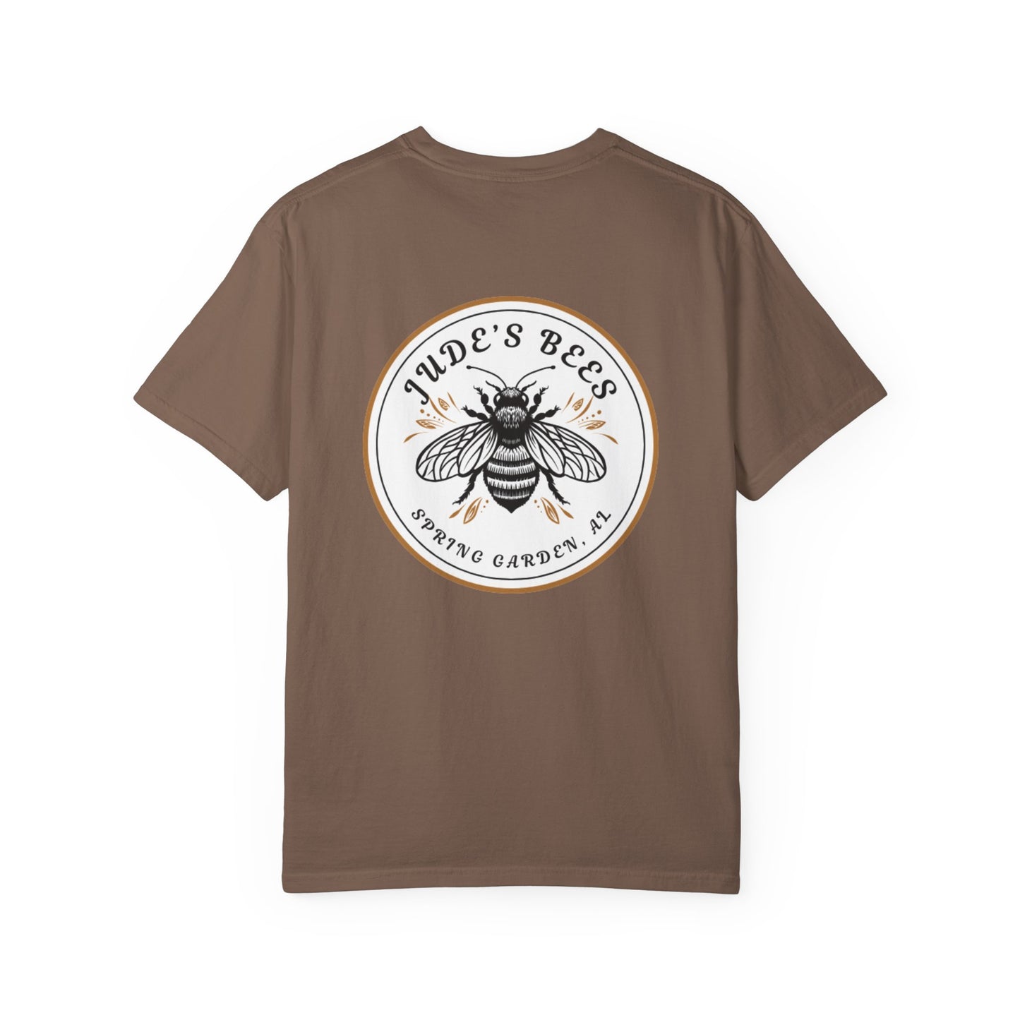 Jude's Bees is Buzzing with Style: Custom Unisex Bee T-Shirt for Nature Lovers, Gift for Gardeners, Summer Essential, Bee Enthusiast Tee, [...]