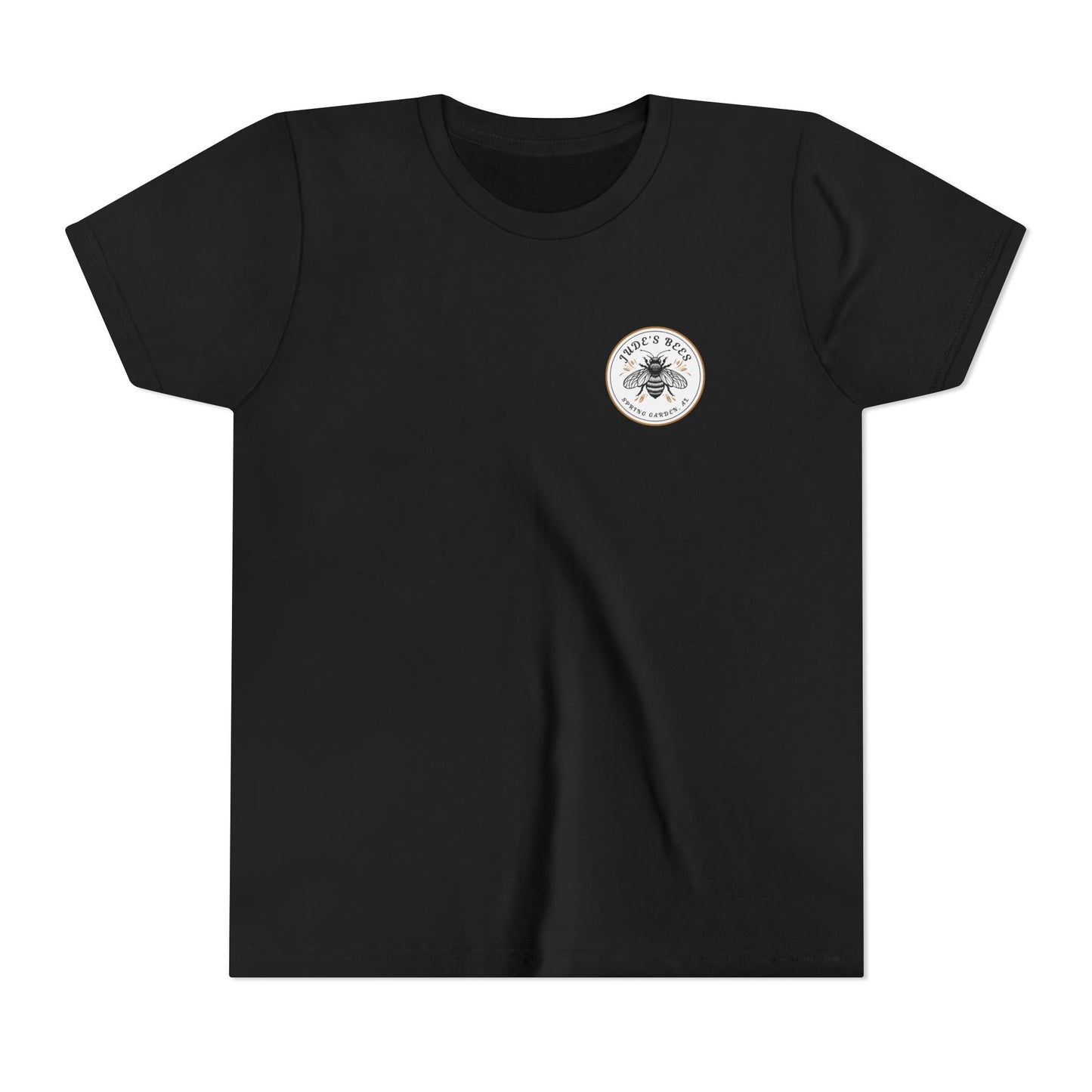 Jude's Bees Youth Bee Graphic Tee, Cute Kids Shirt, Insect Lover Gift, Summer Fashion, Trendy Playwear