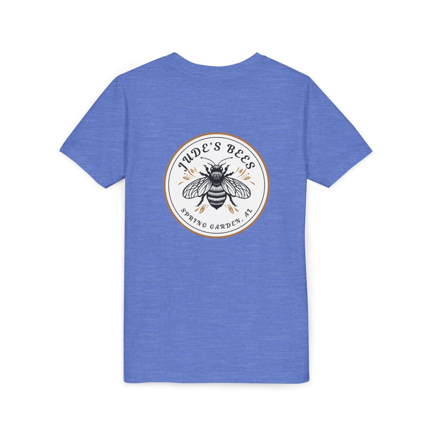 Jude's Bees Youth Bee Graphic Tee, Cute Kids Shirt, Insect Lover Gift, Summer Fashion, Trendy Playwear