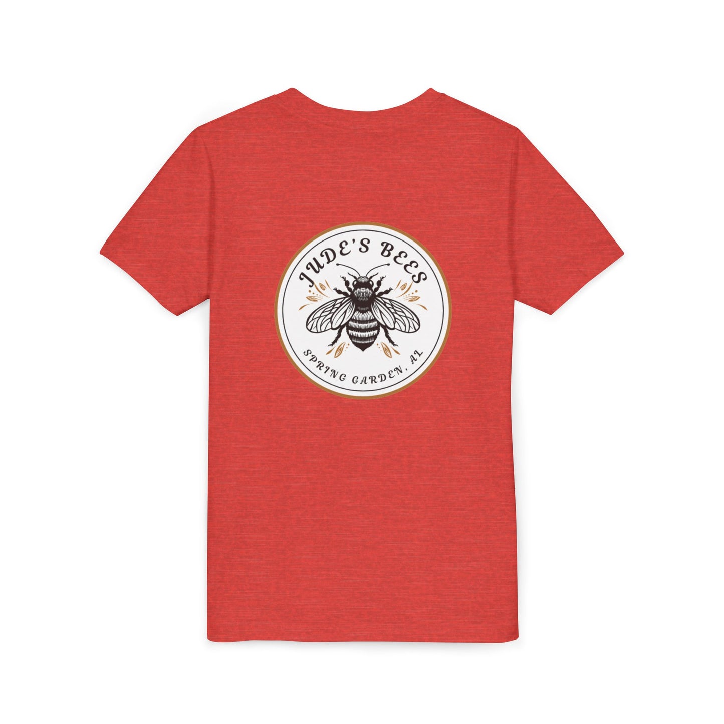 Jude's Bees Youth Bee Graphic Tee, Cute Kids Shirt, Insect Lover Gift, Summer Fashion, Trendy Playwear