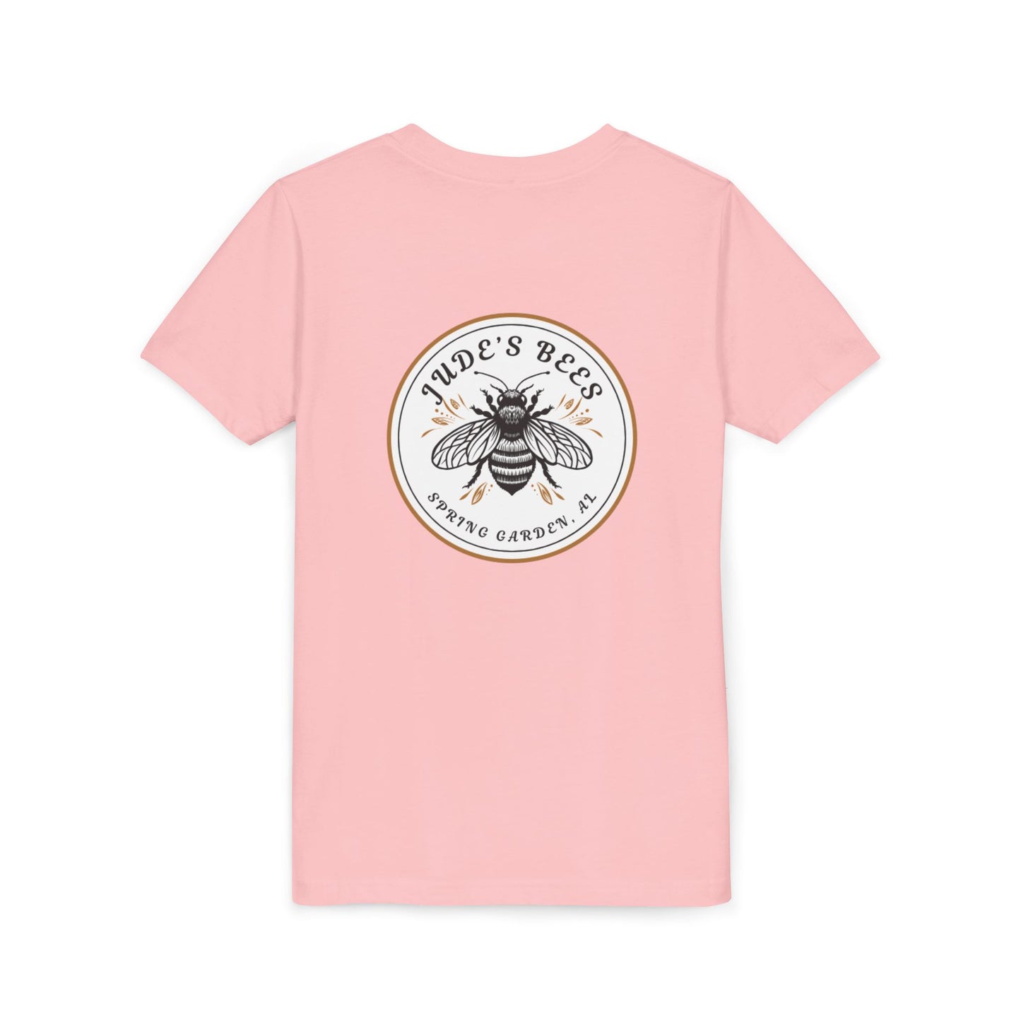 Jude's Bees Youth Bee Graphic Tee, Cute Kids Shirt, Insect Lover Gift, Summer Fashion, Trendy Playwear
