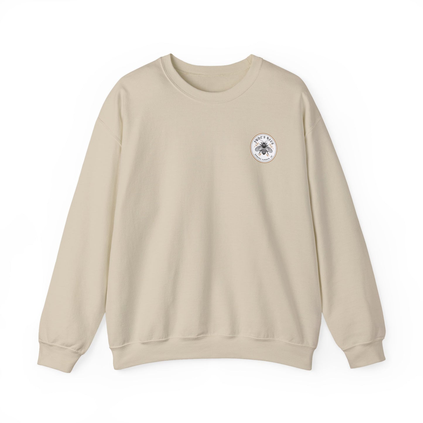 Jude's Bees -Inspired Unisex Crewneck Sweatshirt, Cozy Sweatshirt, Gift for Beekeepers, Cute Bee Design, Perfect for Fall