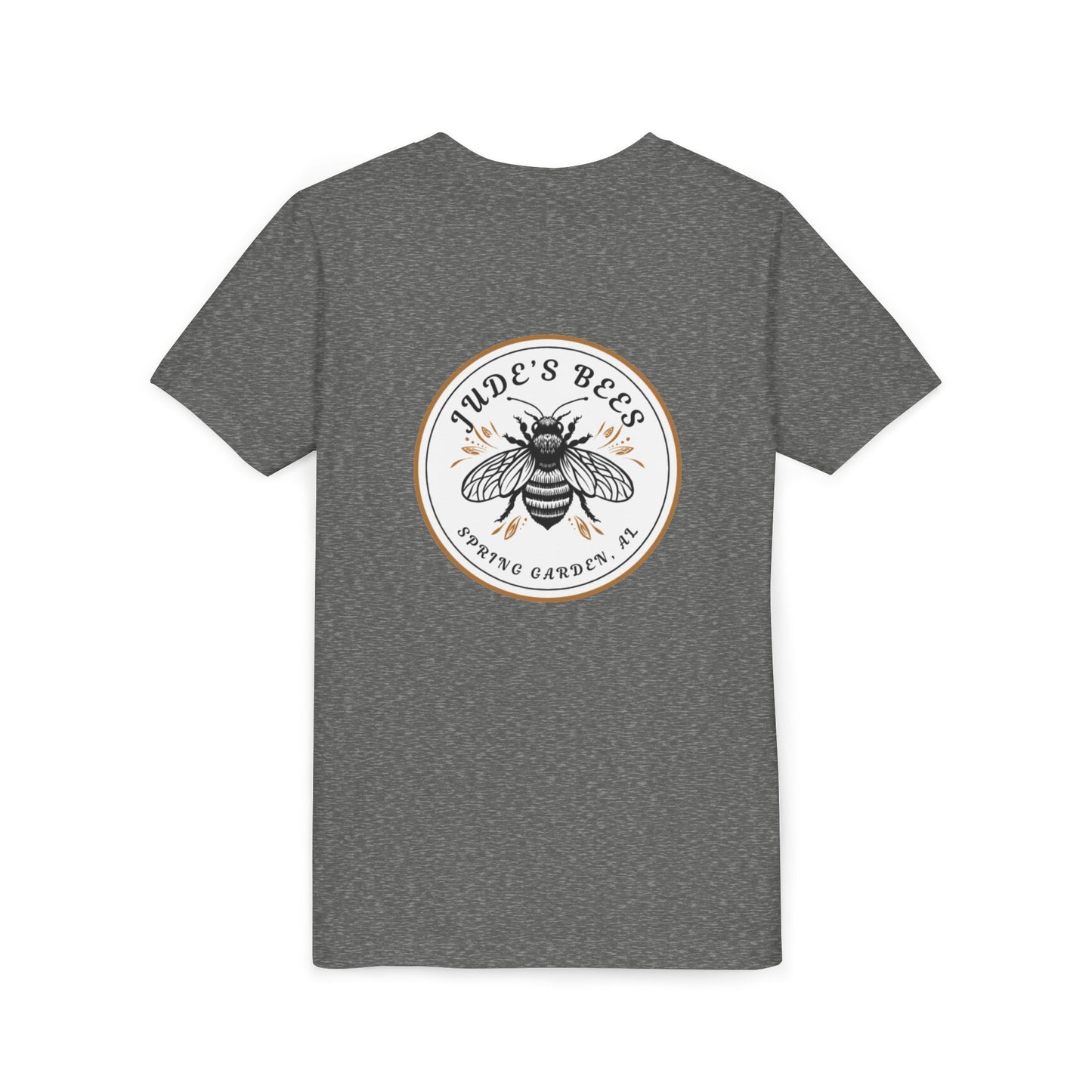 Jude's Bees Youth Bee Graphic Tee, Cute Kids Shirt, Insect Lover Gift, Summer Fashion, Trendy Playwear