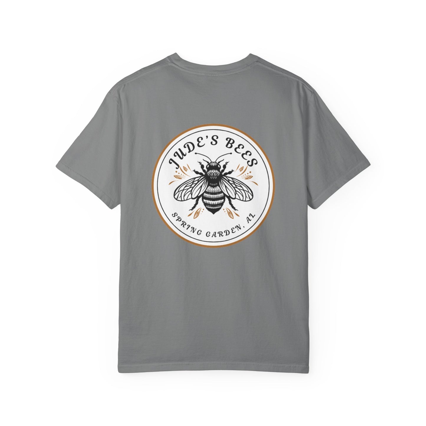Jude's Bees is Buzzing with Style: Custom Unisex Bee T-Shirt for Nature Lovers, Gift for Gardeners, Summer Essential, Bee Enthusiast Tee, [...]