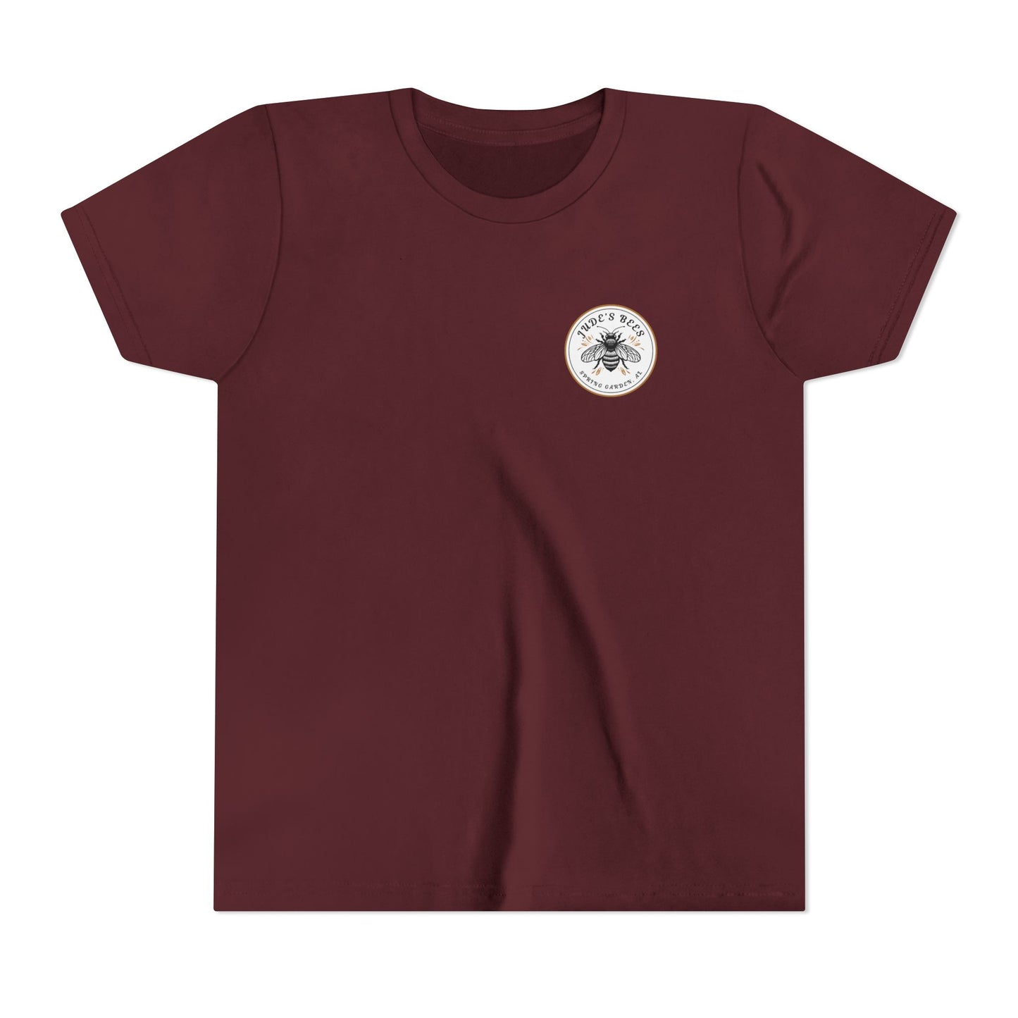 Jude's Bees Youth Bee Graphic Tee, Cute Kids Shirt, Insect Lover Gift, Summer Fashion, Trendy Playwear