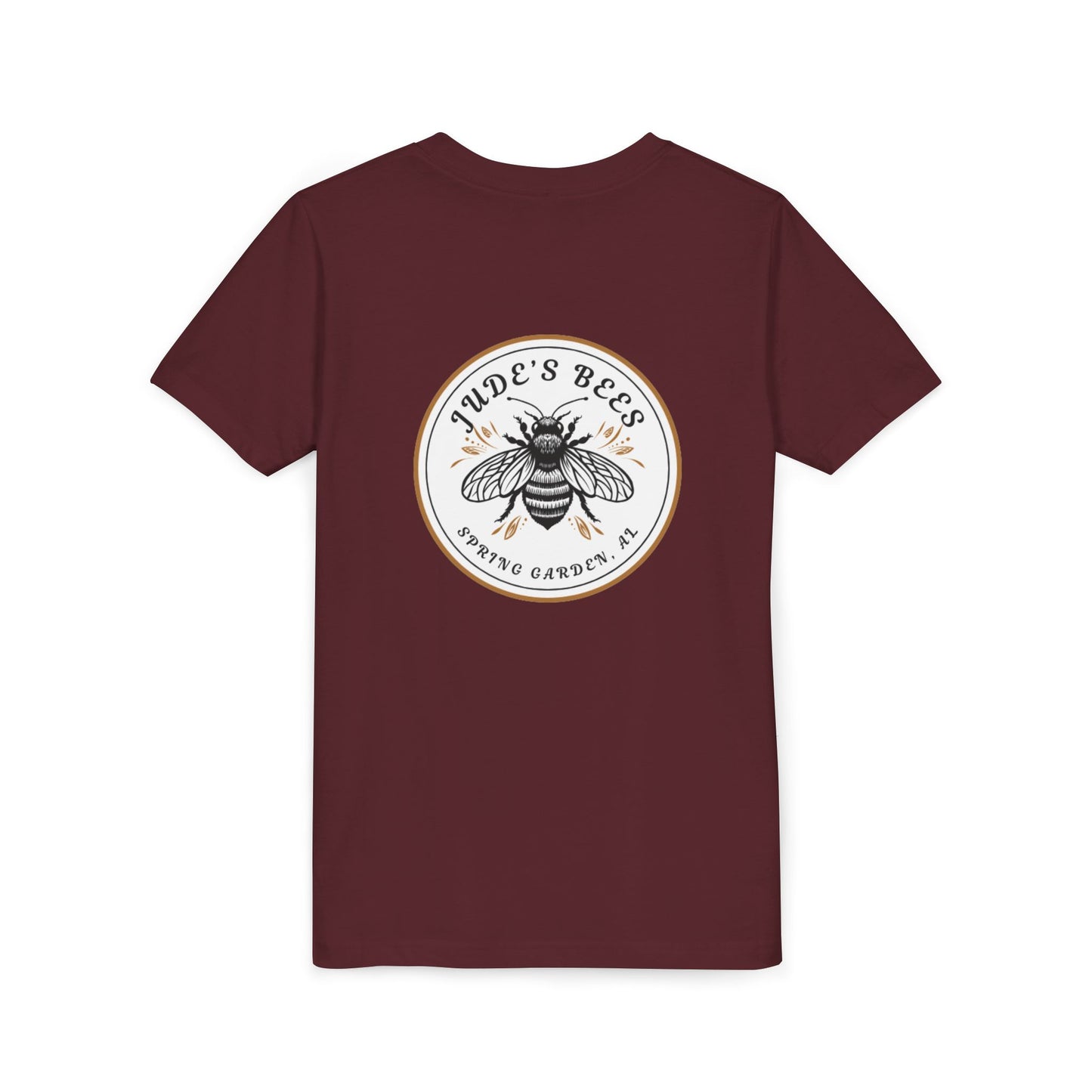 Jude's Bees Youth Bee Graphic Tee, Cute Kids Shirt, Insect Lover Gift, Summer Fashion, Trendy Playwear