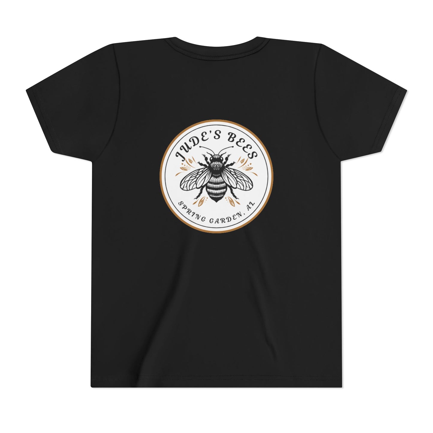 Jude's Bees Youth Bee Graphic Tee, Cute Kids Shirt, Insect Lover Gift, Summer Fashion, Trendy Playwear