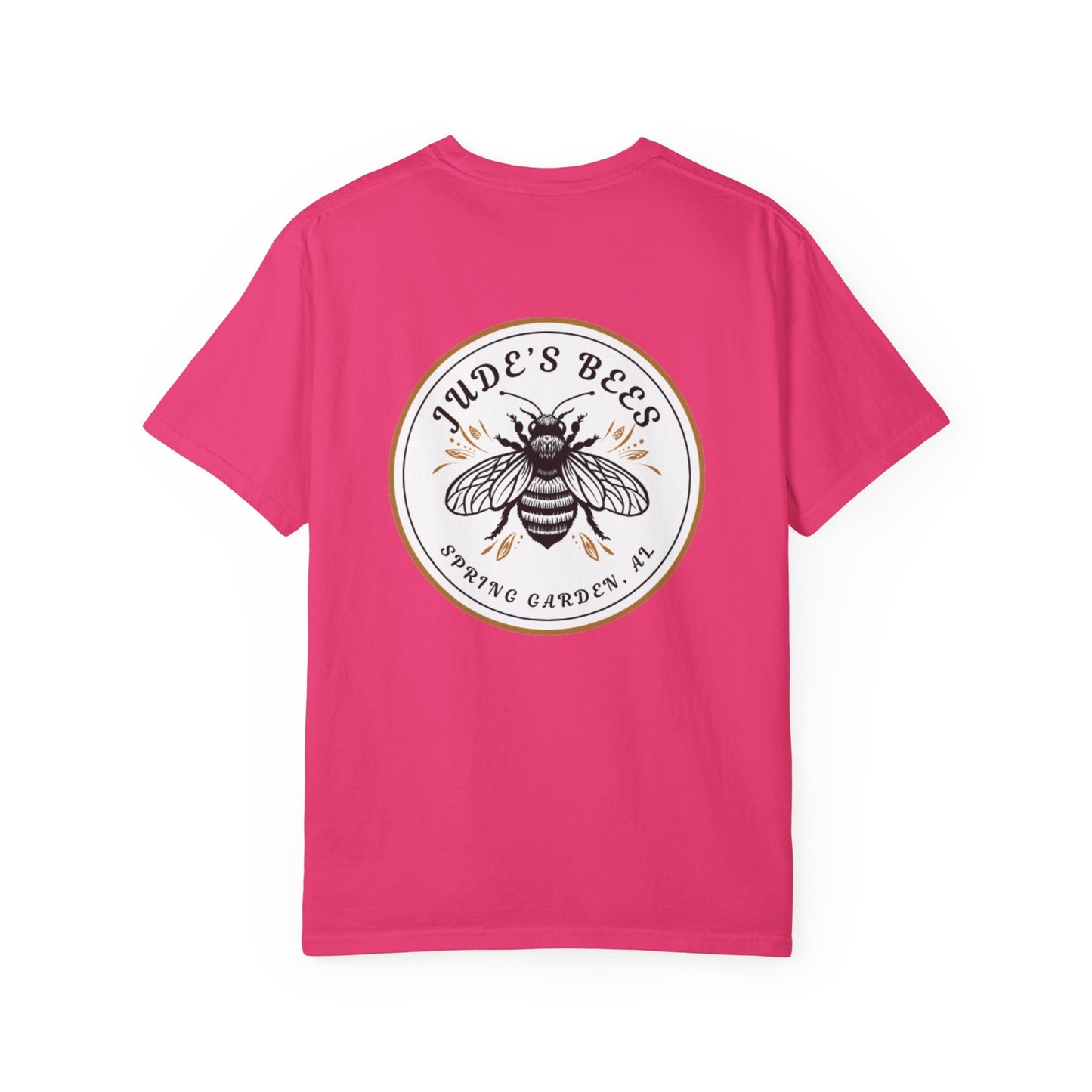 Jude's Bees is Buzzing with Style: Custom Unisex Bee T-Shirt for Nature Lovers, Gift for Gardeners, Summer Essential, Bee Enthusiast Tee, [...]