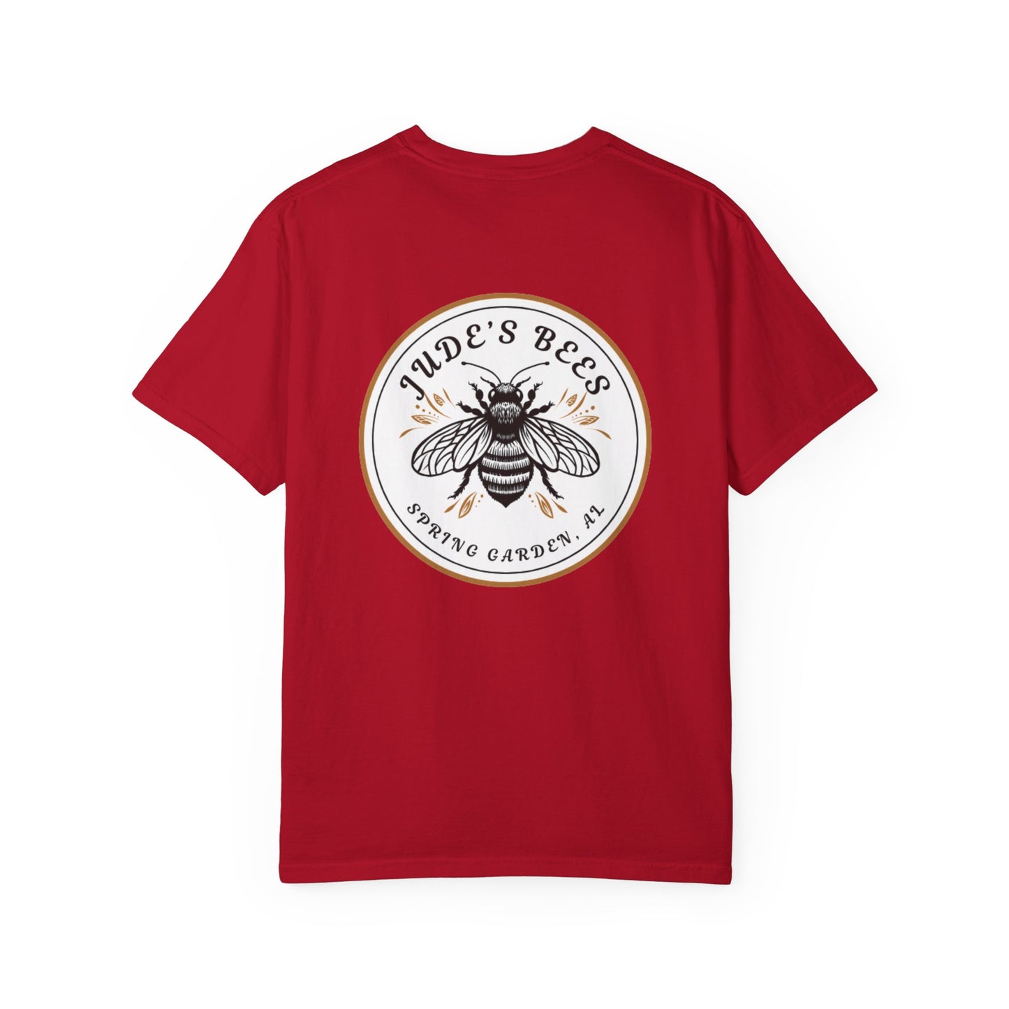 Jude's Bees is Buzzing with Style: Custom Unisex Bee T-Shirt for Nature Lovers, Gift for Gardeners, Summer Essential, Bee Enthusiast Tee, [...]