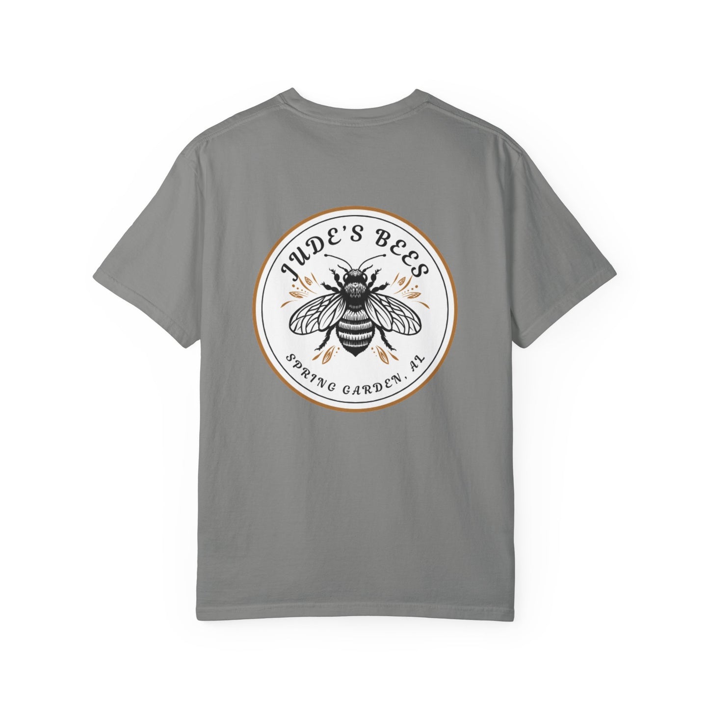 Jude's Bees is Buzzing with Style: Custom Unisex Bee T-Shirt for Nature Lovers, Gift for Gardeners, Summer Essential, Bee Enthusiast Tee, [...]