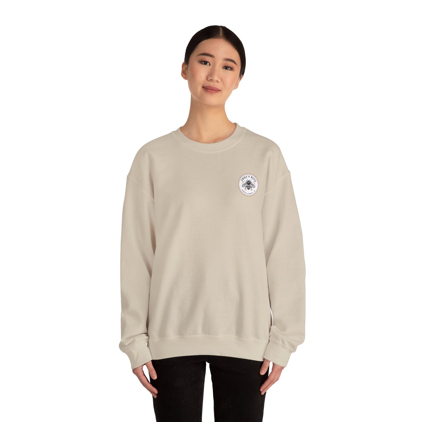 Jude's Bees -Inspired Unisex Crewneck Sweatshirt, Cozy Sweatshirt, Gift for Beekeepers, Cute Bee Design, Perfect for Fall