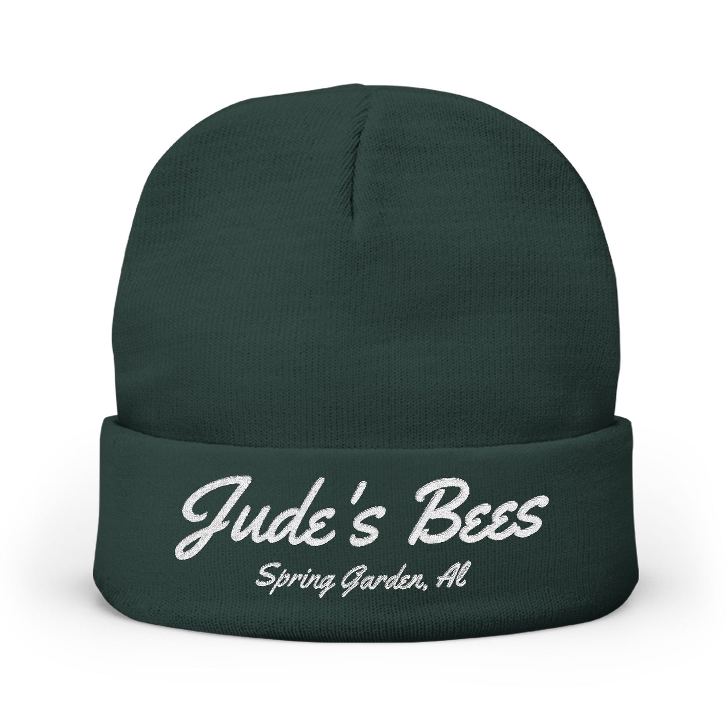 Jude's Bees Embroidery, Custom Winter Hat, Cozy Headwear, Perfect Birthday Gift, Winter Accessory, Bee [...]