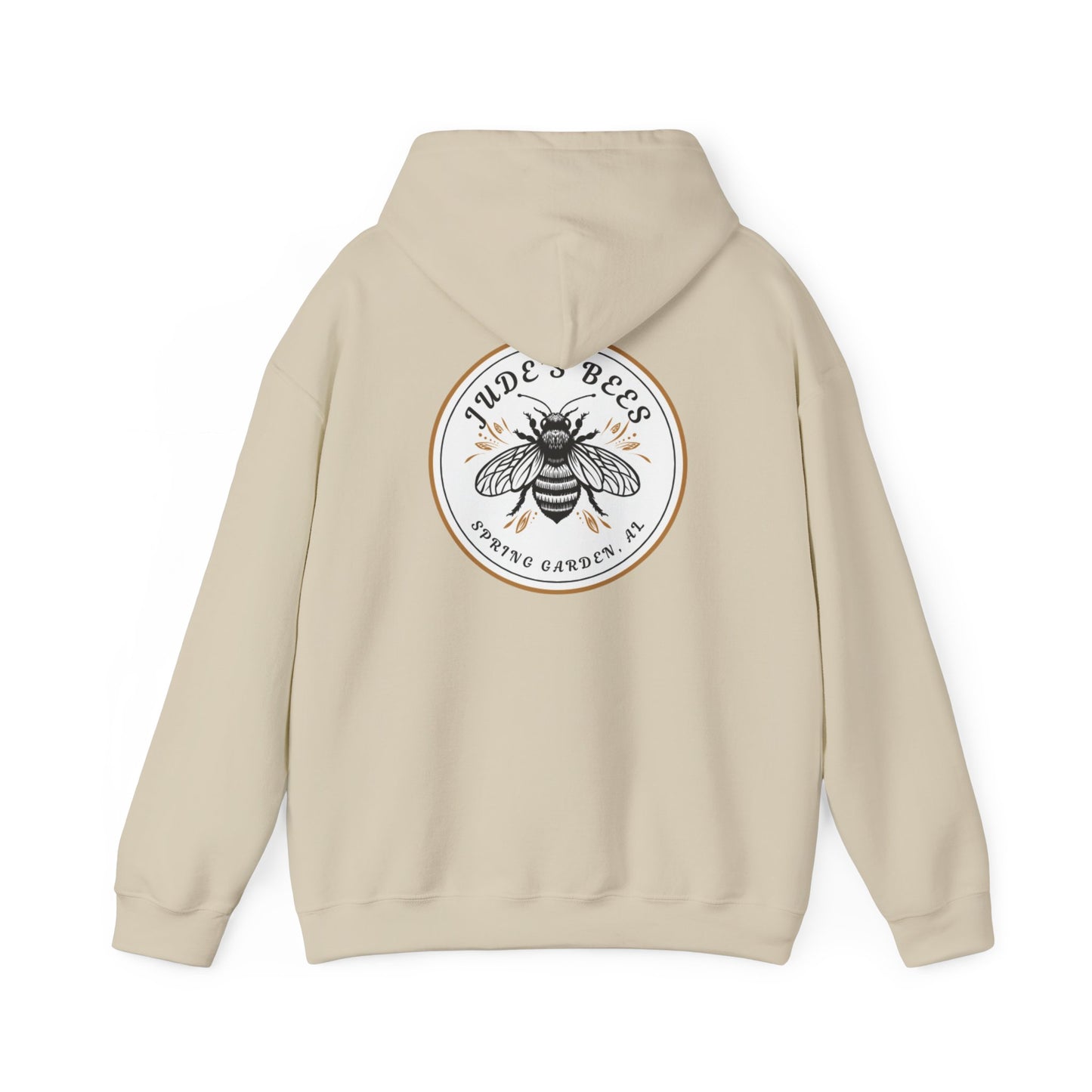 Jude's Bees Cozy Hooded Sweatshirt - Soft, Warm, Bee-Inspired Pullover