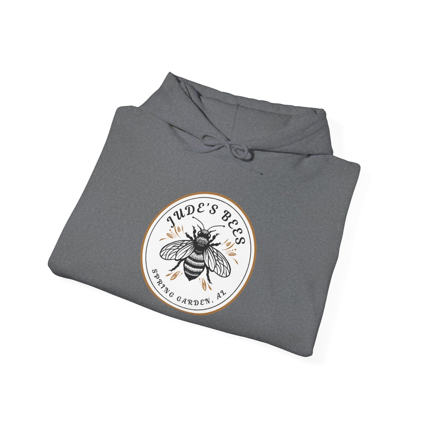 Jude's Bees Cozy Hooded Sweatshirt - Soft, Warm, Bee-Inspired Pullover