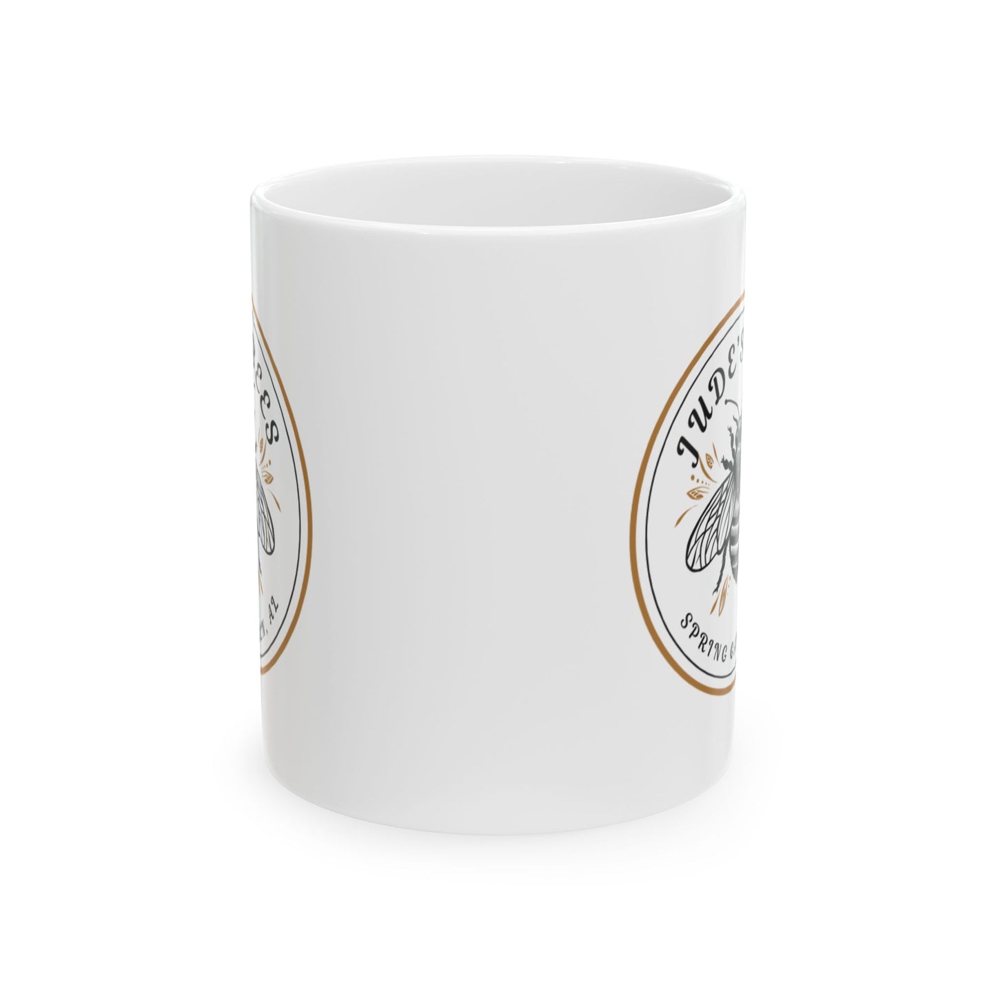Jude's Bees Ceramic Mug - Perfect for Eco-Lovers, Gift for Nature Enthusiasts, Eco-Friendly Tea/Coffee Mug, Bee Themed Gift, 11oz & [...]